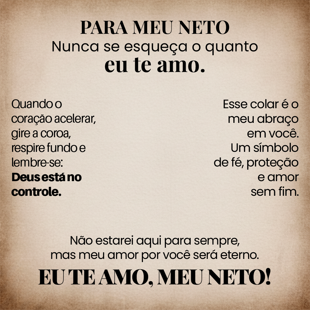 Carta Dedicatória