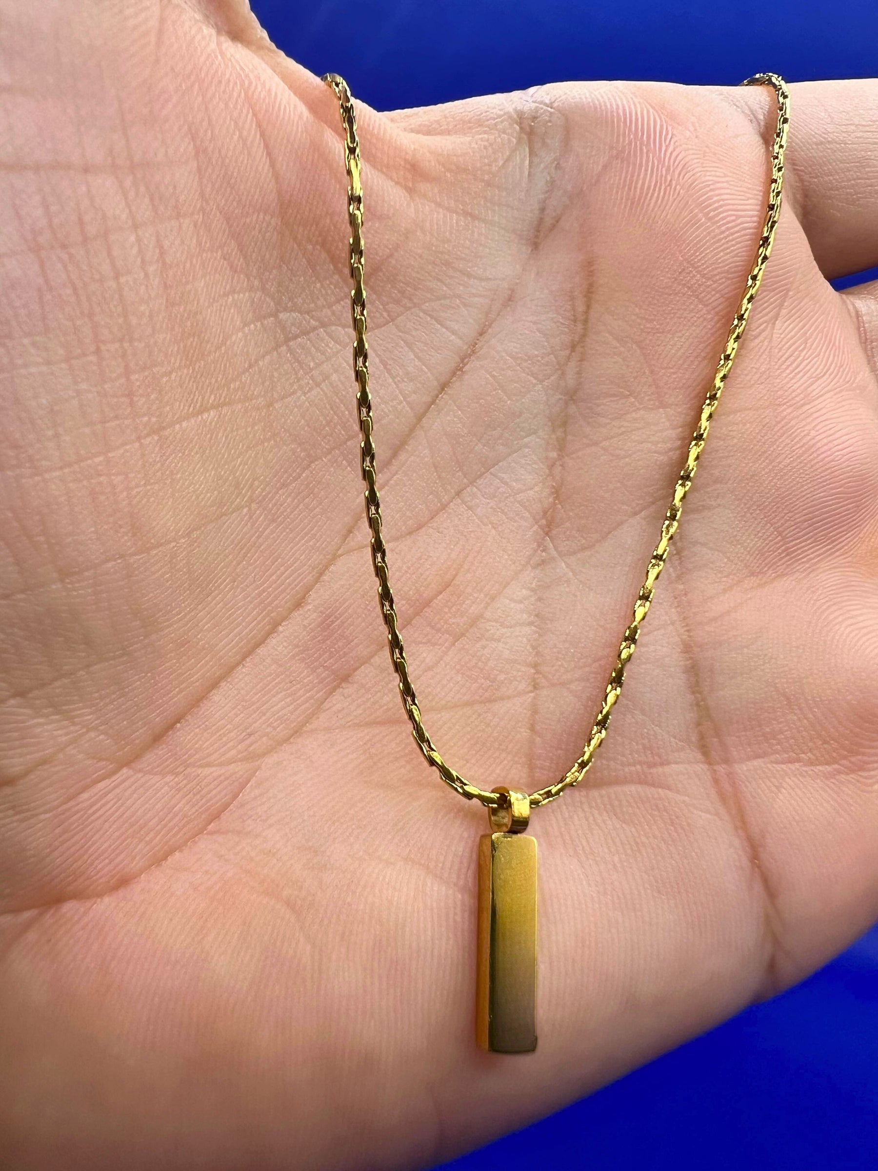 Para Meu Neto - Colar Americano Banhado a Ouro 18k