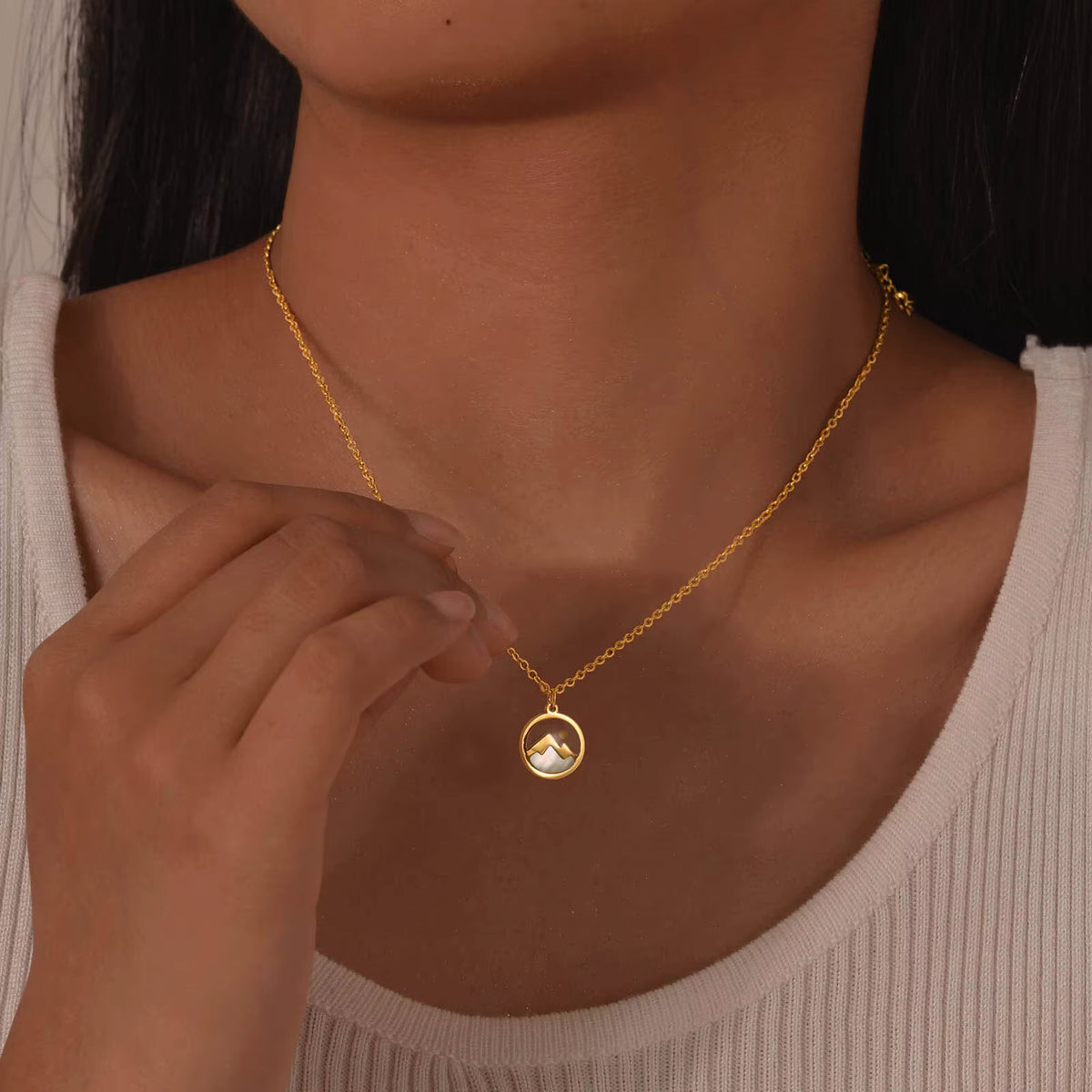 Colar Grao De Mostarda Banhado a Ouro 18k- Matheus 17:20