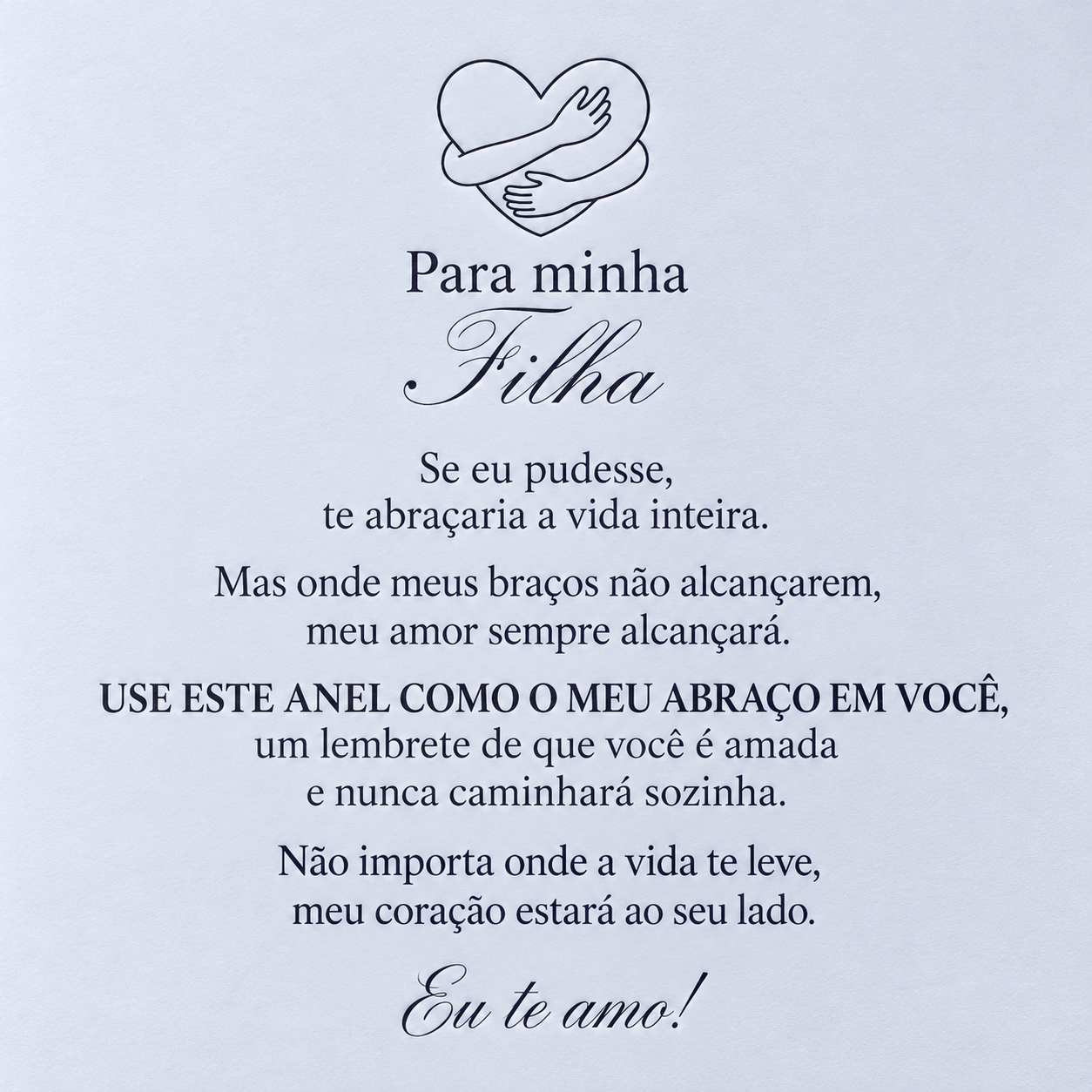 Carta Dedicatória