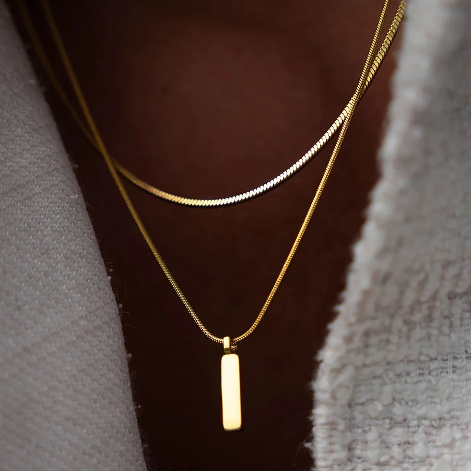 Querido Sogro - Colar Americano Banhado a Ouro 18k